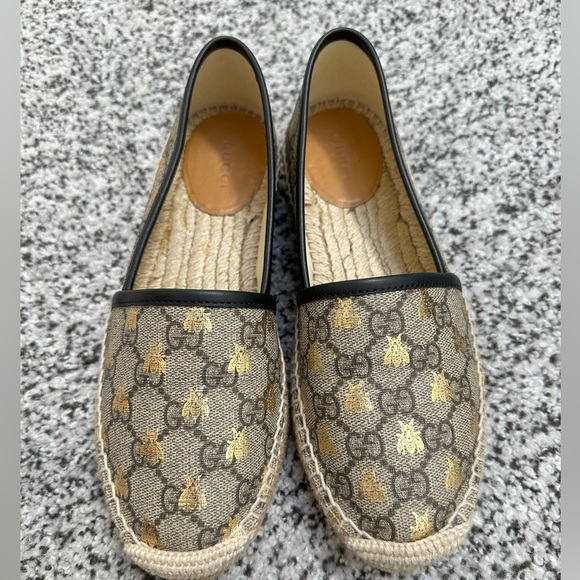 GUCCI GG Supreme espadrilles 36.5 - Picture 3 of 12